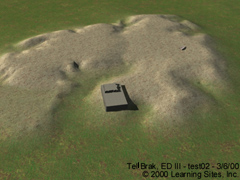 ED III Period mound with new trench