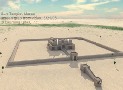 Sun Temple complex re-rendered by Learning Sites
