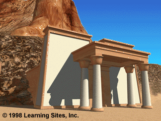 Gebel Barkal, Temple B300 (model by Learning Sites, Inc.)