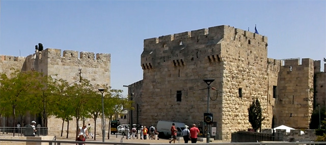Jaffa Gate view