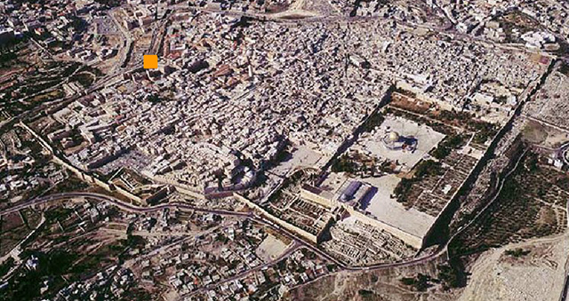 Jaffa Gate location