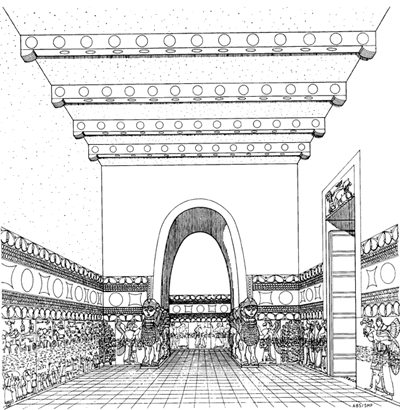 Throne Room interior perspective