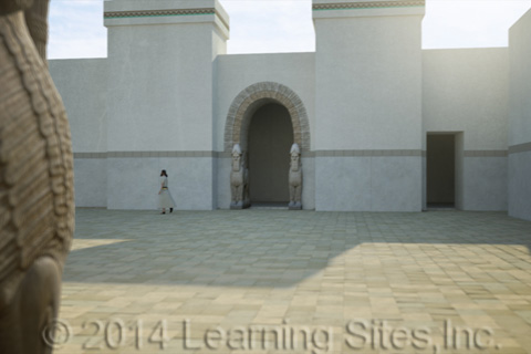 Northwest Palace, Nimrud, Courtyard Y