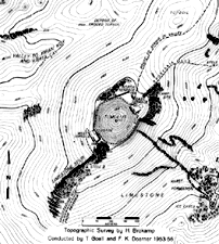 Nemrud Dagi, topographic map (click to enlarge)