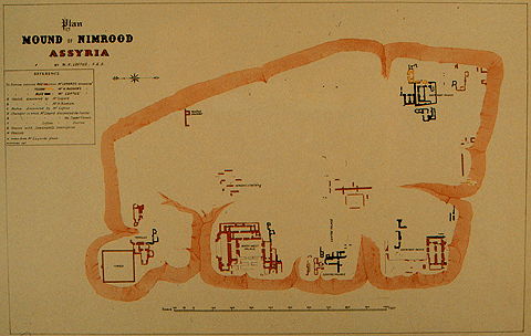 Layard's Nimrud plan