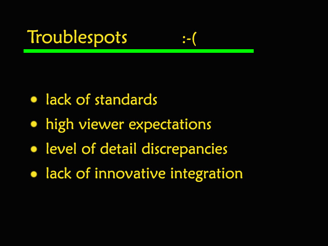 troublespots with VH