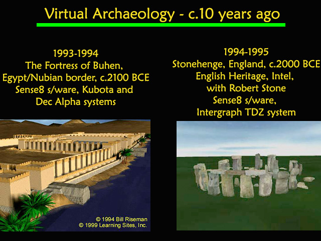 virtual archaeology 10 years ago
