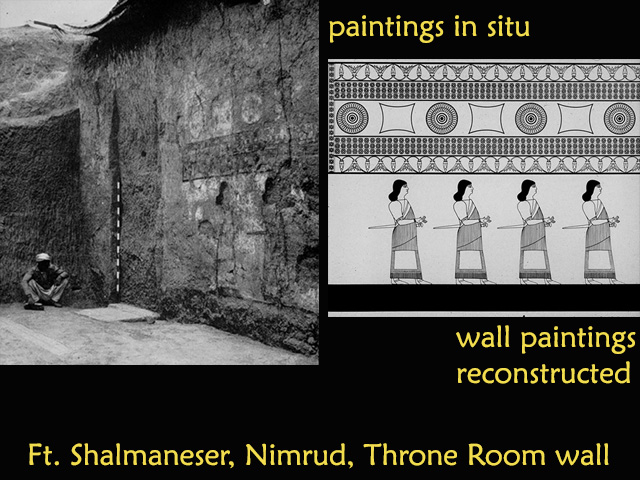 Ft. Shalmaneser wall paintings