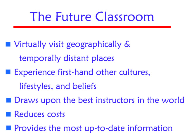 The future classroom