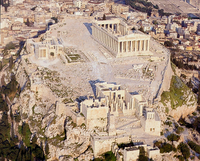 Acropolis aerial photo