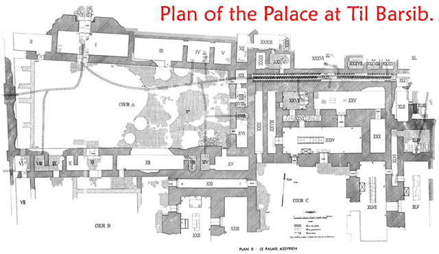 Barsib palace plan
