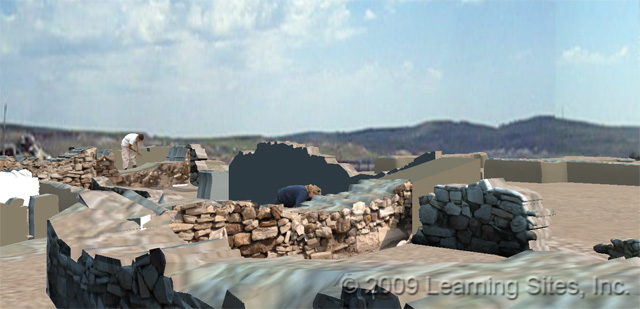 screen grab from our Hellenistic period virtual world