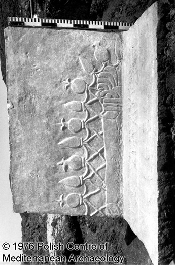 corner relief with tree