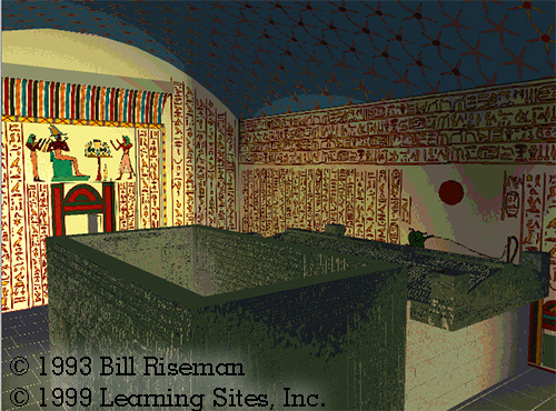 Aspelta's Tomb--interior reconstruction