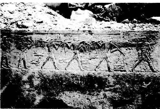 Tomb G7560, Giza, as found