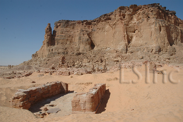 excavated remains of Kiosk 501