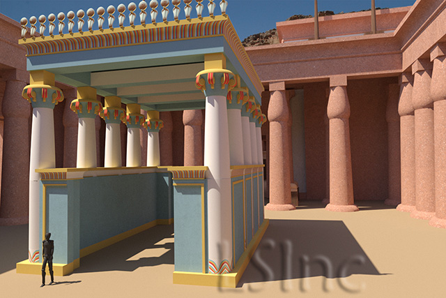 reconstruction of Kiosk 501 in context
