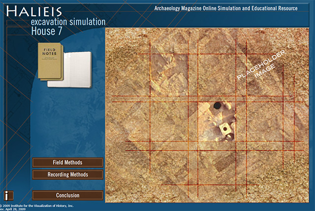 sim game excavation screen