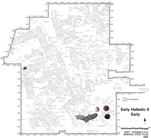 Early Helladic II-Early remains