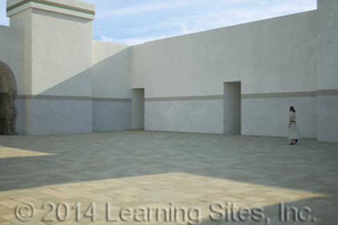 Rendering of Courtyard Y