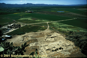 aerial view of the site's location