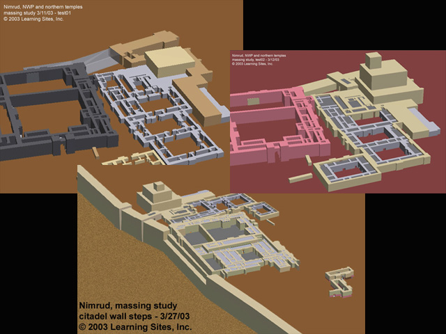 our massing model of the citadel