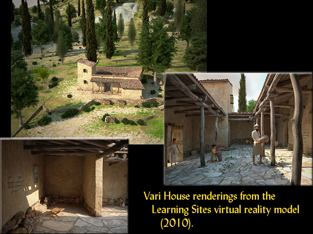 Vari House, Learning Sites renders