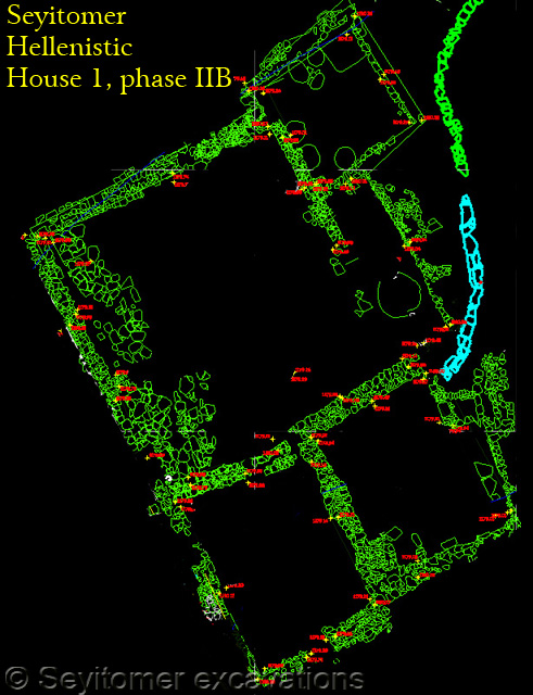 plan of House 1, Phase IIB