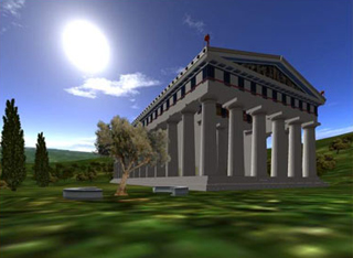 The Temple of Zeus at Olympia